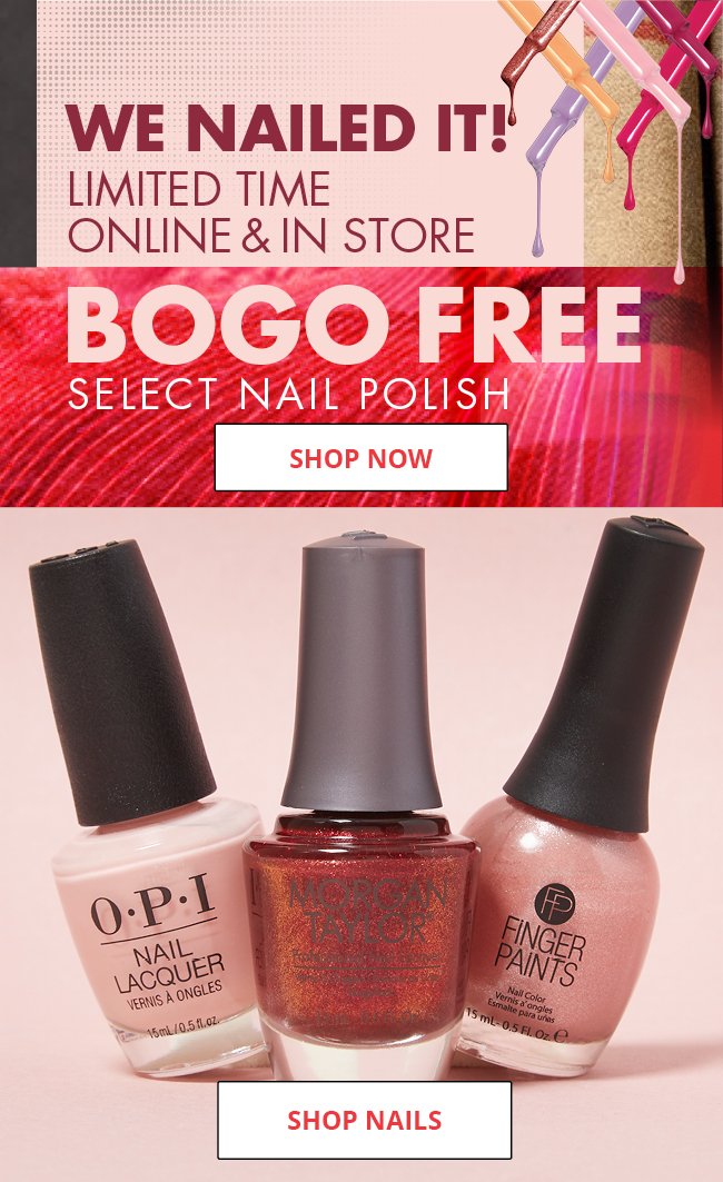 Sally Beauty Supply: Starts Now! BOGO Free Select Nail Polish Pre-Black  Friday Deal | Milled