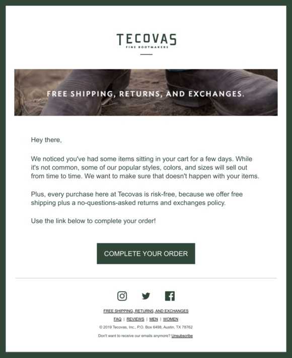 tecovas discount