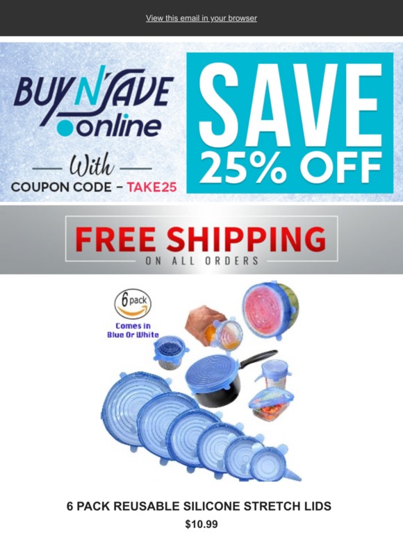 Today's Daily Deals Save Up To 75% Off