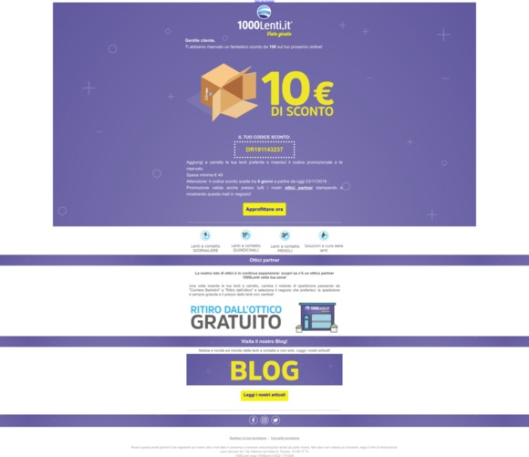 cliente, un regalo per te!🎁