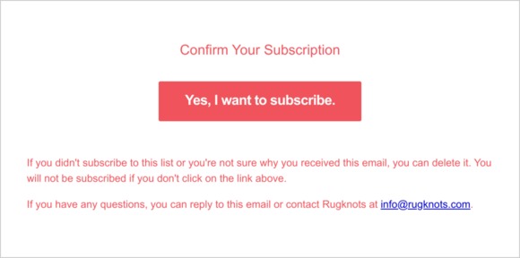 Confirm Your Subscription