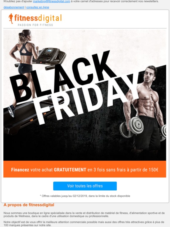 -les offres du Black Friday sont là. N'attendez pas!