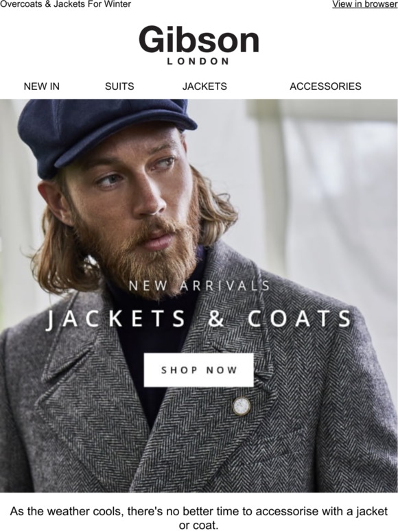 Gibson London: Looking For The Perfect Coat? | Milled