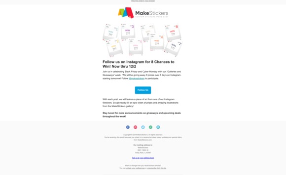 🎉 MakeStickers Giveaway Week! 🎉