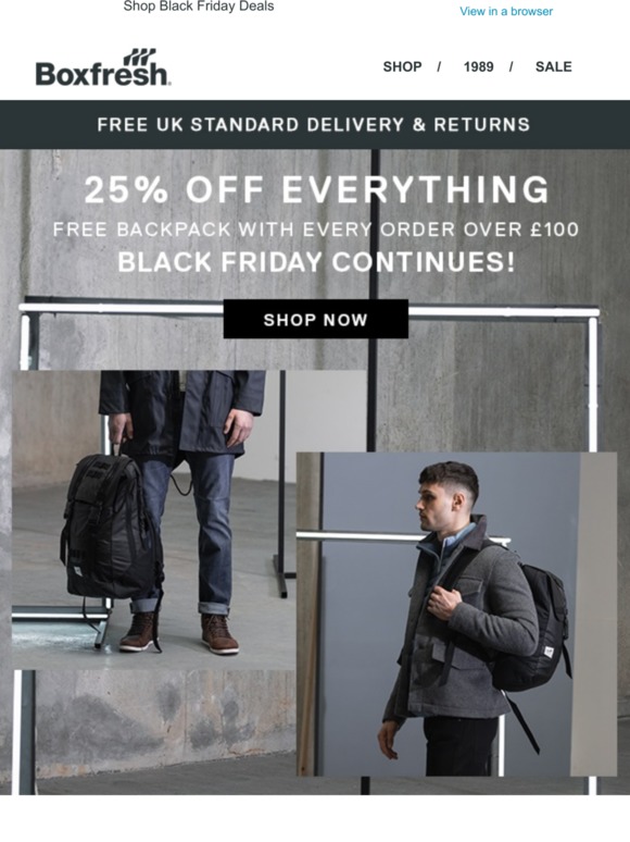 ★ Black Friday Sale 25% off Everything