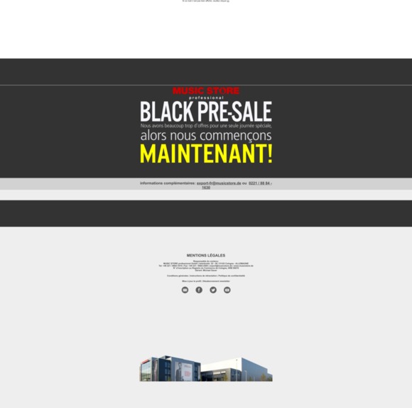 Notre Black Pre-Sale commence maintenant!