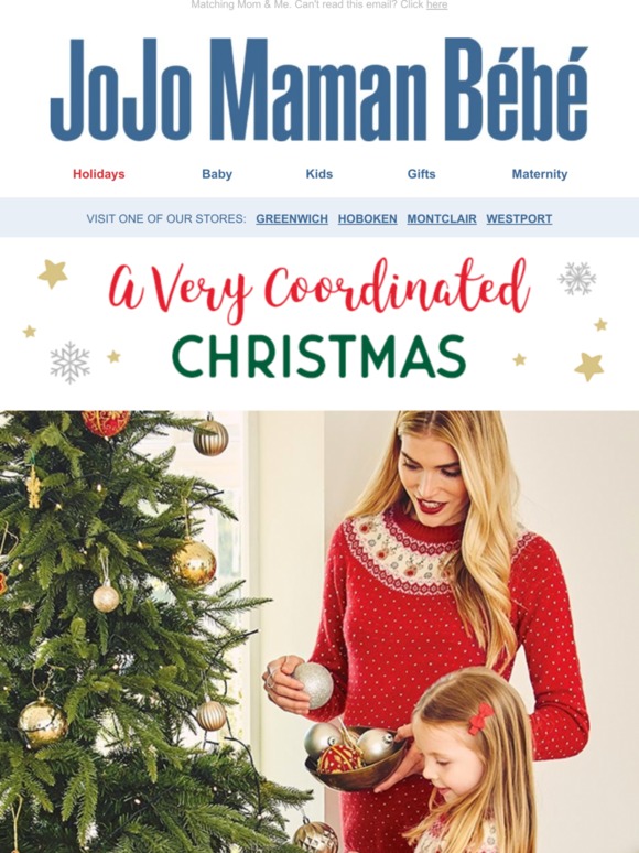 jojo maman bebe christmas dress