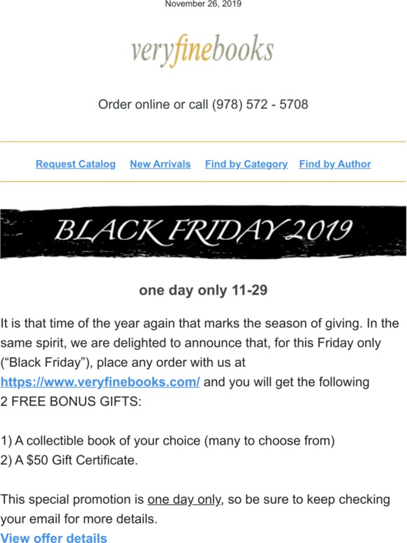 🔜"Black Friday" special offer  + popular signed limited editions