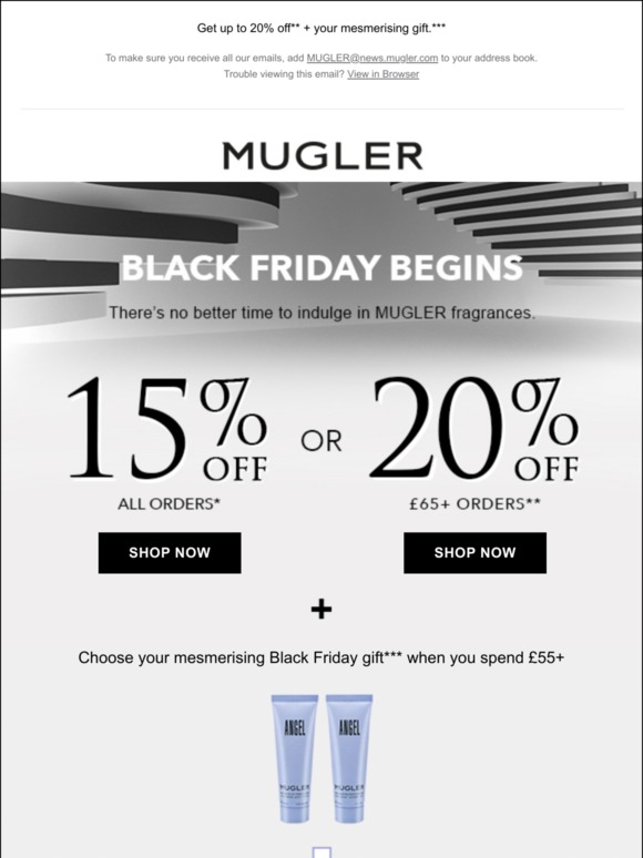 alien mugler black friday
