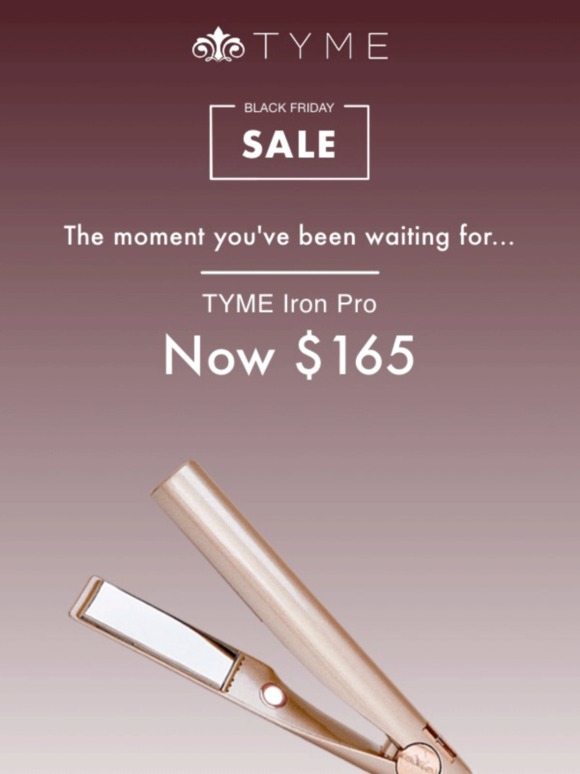 tyme iron black friday sale
