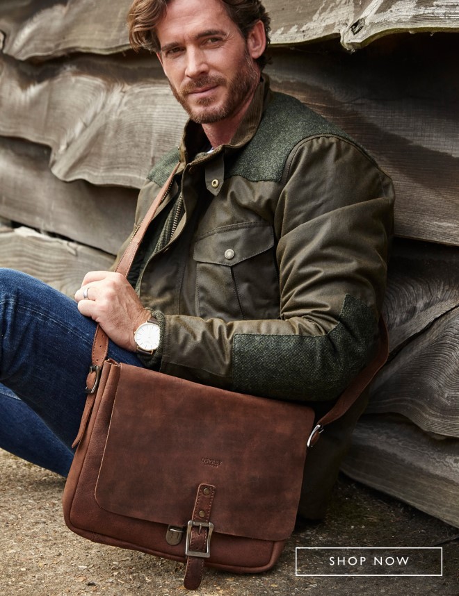 osprey leather satchel