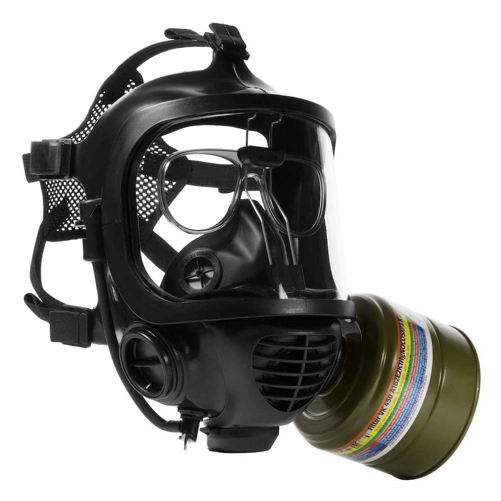 do gas mask filters neutralize