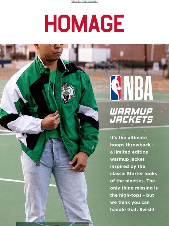 90s nba warm up jackets