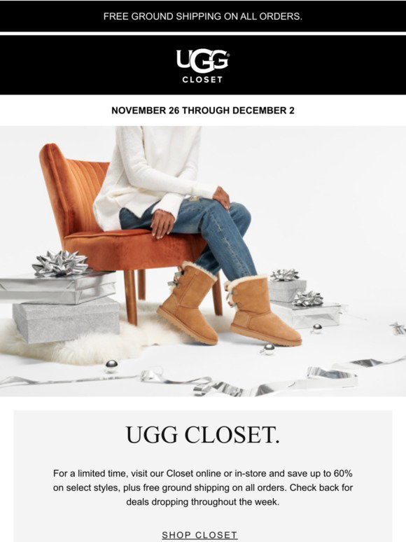 UGG Australia: Closet reopens | Milled