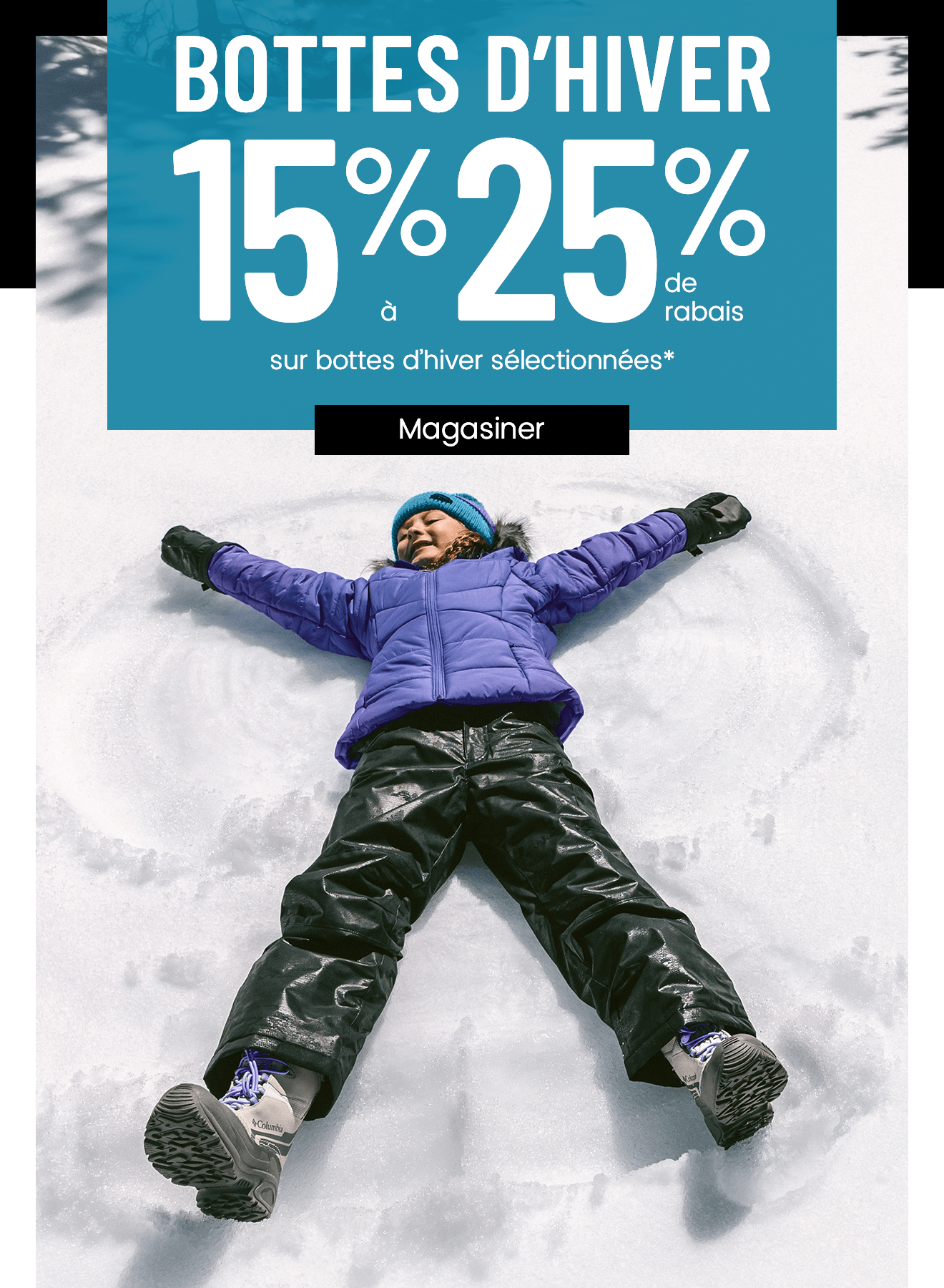 rabais bottes hiver