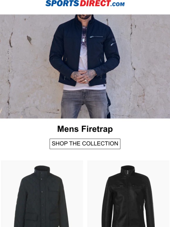 firetrap pu jacket