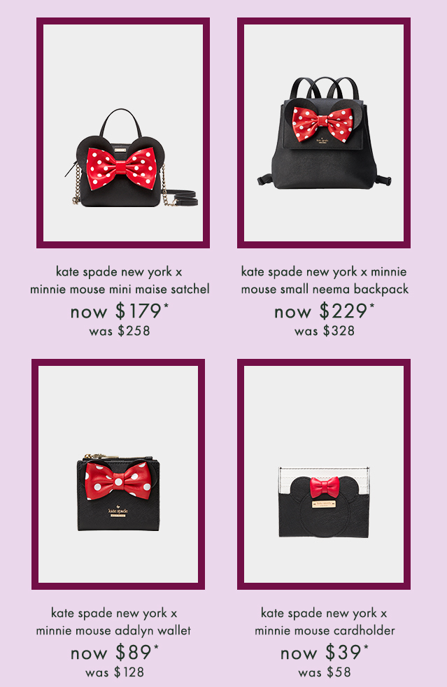 kate spade new york for minnie mouse adalyn