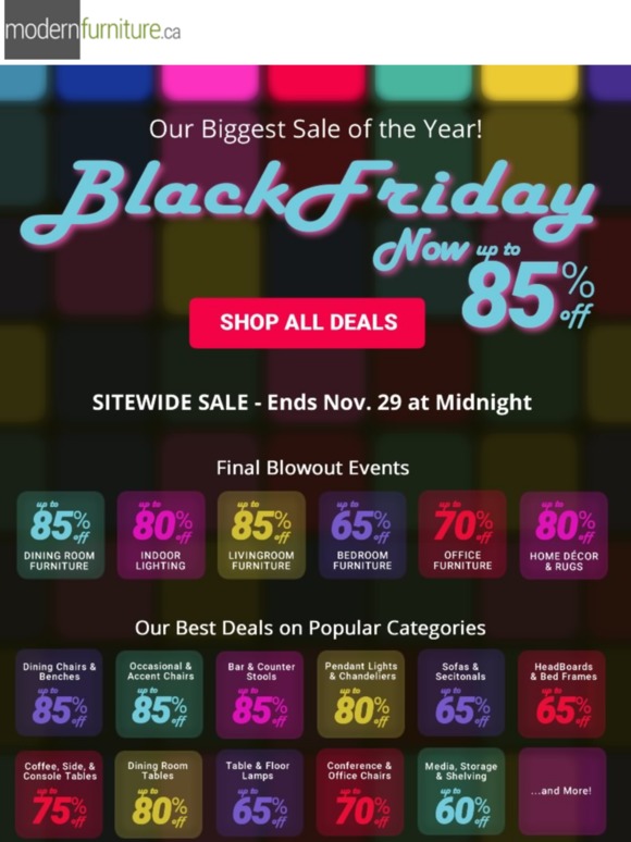 BLACK FRIDAY BLOWOUT Starts NOW - Up to 85% OFF Storewide