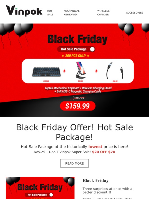 🎉Pre-Black Friday Deals!!! If You Open This Email...