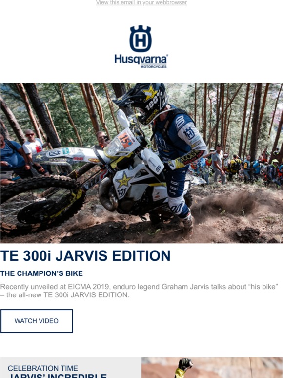 The Champion's Bike - TE 300i Jarvis Edition