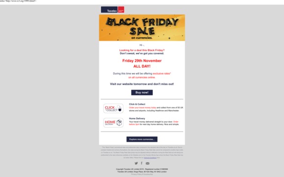 Black Friday Sale on Currencies!