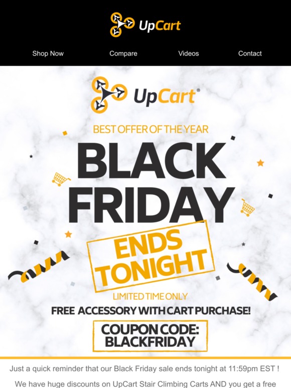 Our Biggest Black Friday Sale End Tonight!