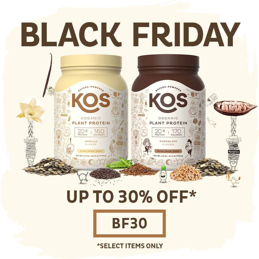 KOS.com: KOS Organic Protein Powder on sale for Black Friday | Milled