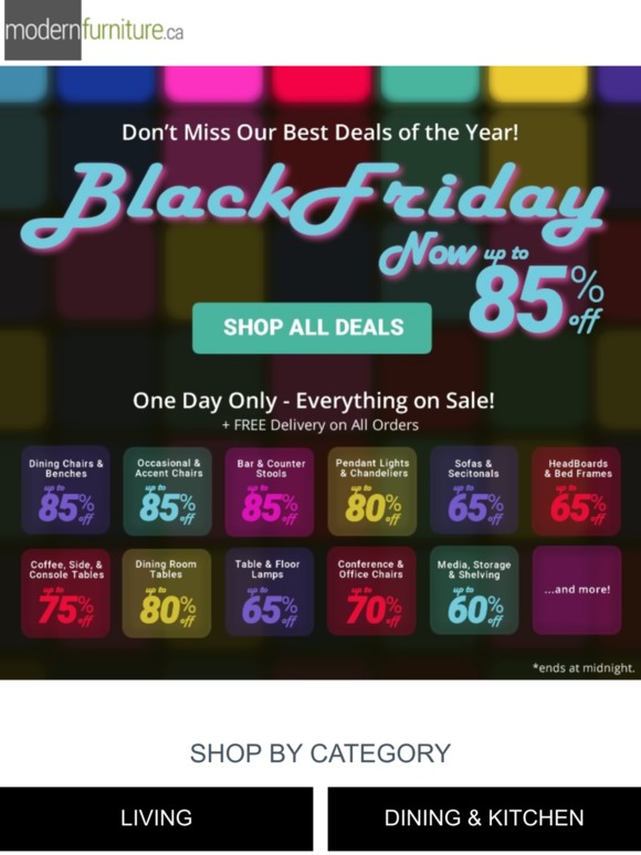Up to 85% OFF - BLACK FRIDAY