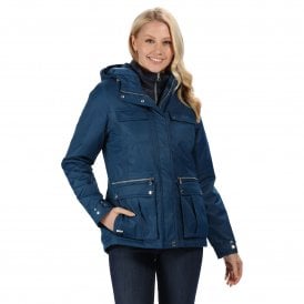 regatta lexia coat blue