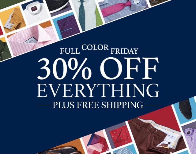 Charles Tyrwhitt Black Friday Is Here Milled