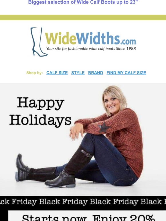 😍  Black Friday has arrived ! | 20% Off sitewide | COUPON code BLACK20 😍👢👍