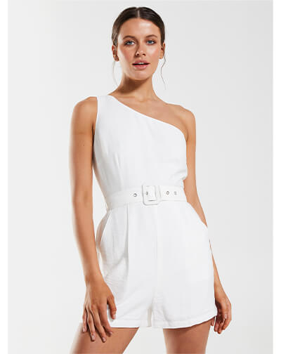 dotti one shoulder jumpsuit