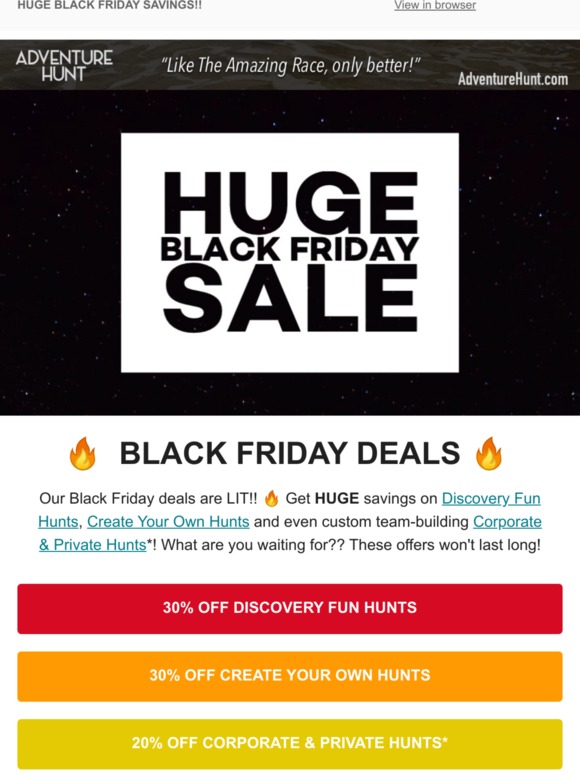 🔥 BLACK FRIDAY DEALS YOU WON'T WANT TO MISS 🔥