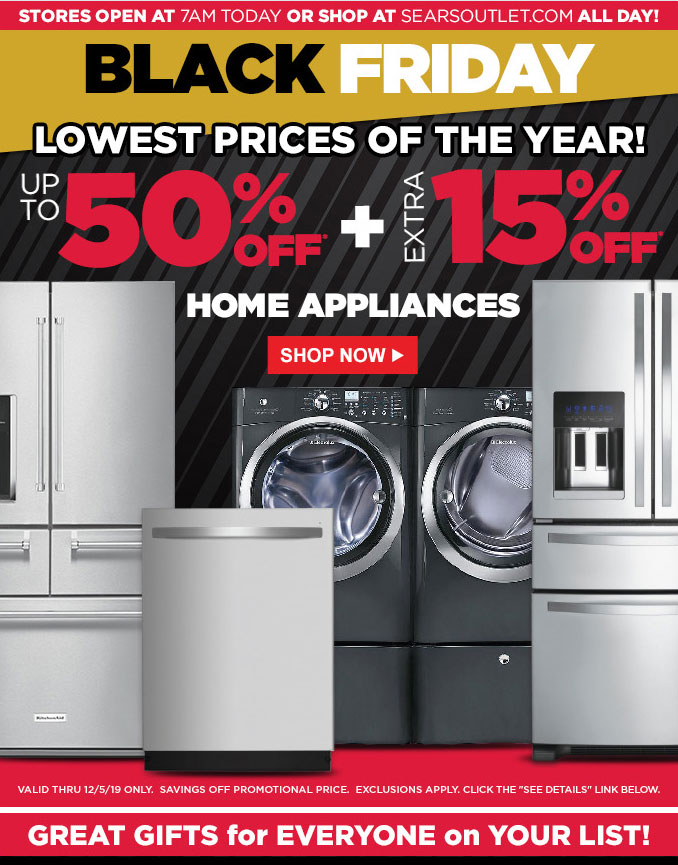 sears black friday refrigerator sales