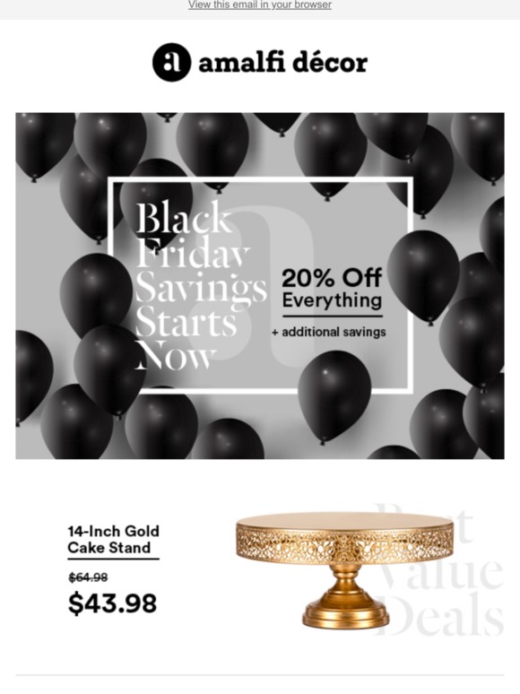 Black Friday is here