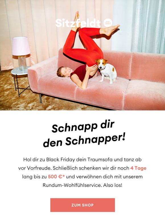 Nur noch 4 Tage bis zu 500 €* Rabatt zum Black Friday