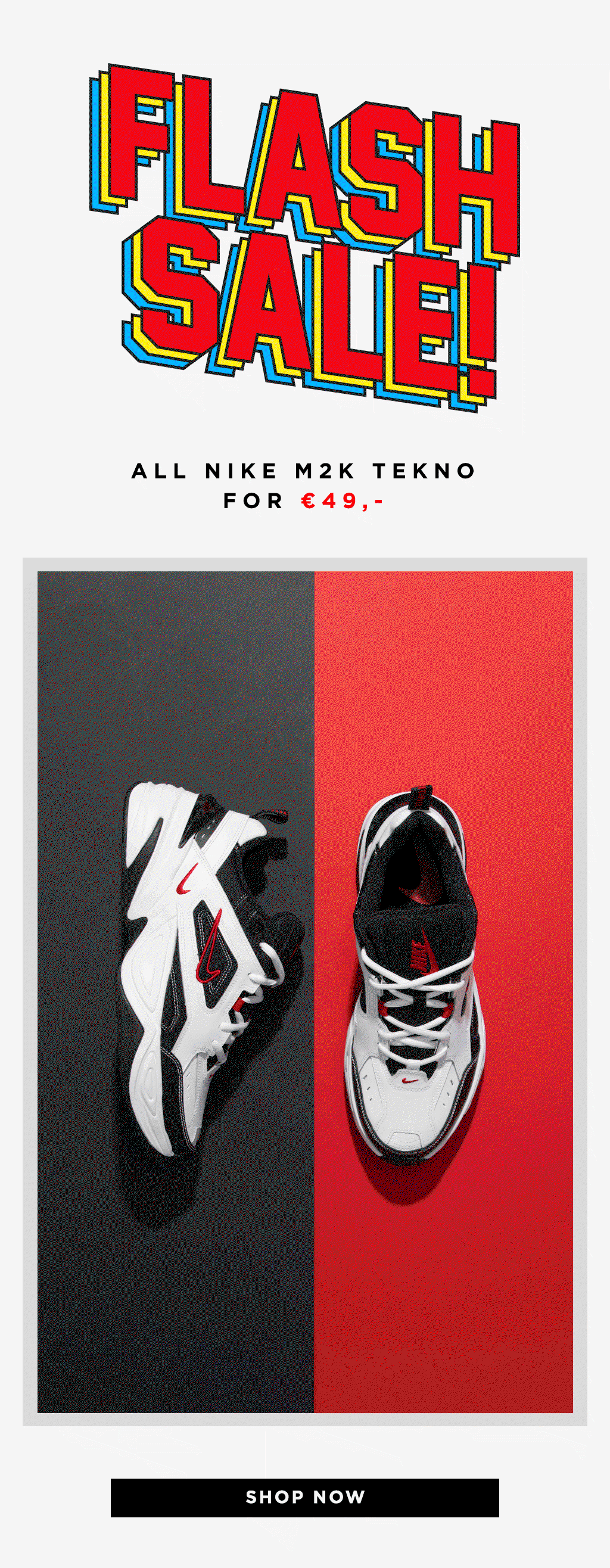 Bruut.nl: All Nike M2K Tekno for €49,-! Black Friday Flash sale! 🖤 | Milled