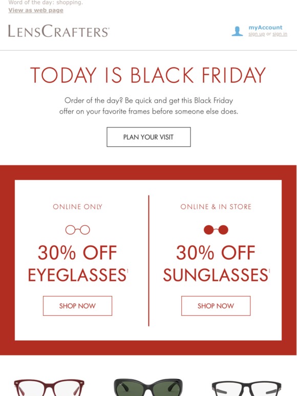 lenscrafters black friday deals