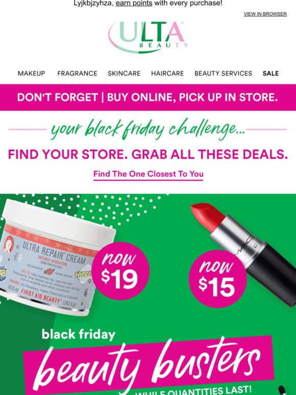 Ulta Beauty Black Friday’s STILL going strong 💪 SO much to grab online