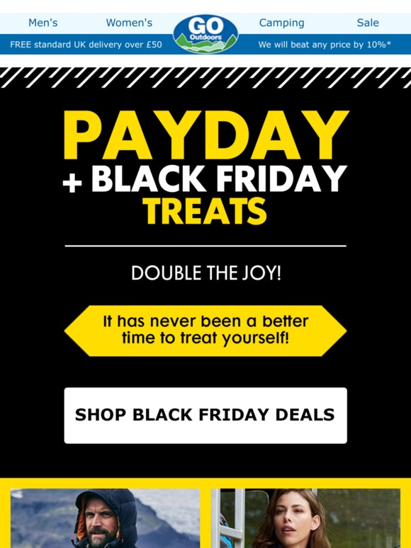 Go Outdoors Double The Joy Payday + Black Friday Treats! Milled