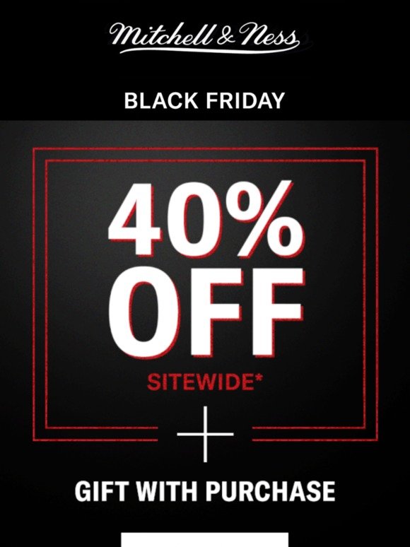 Up to 40% Off Sitewide 🔥BLACK FRIDAY EVENT🔥 - Mitchell And Ness