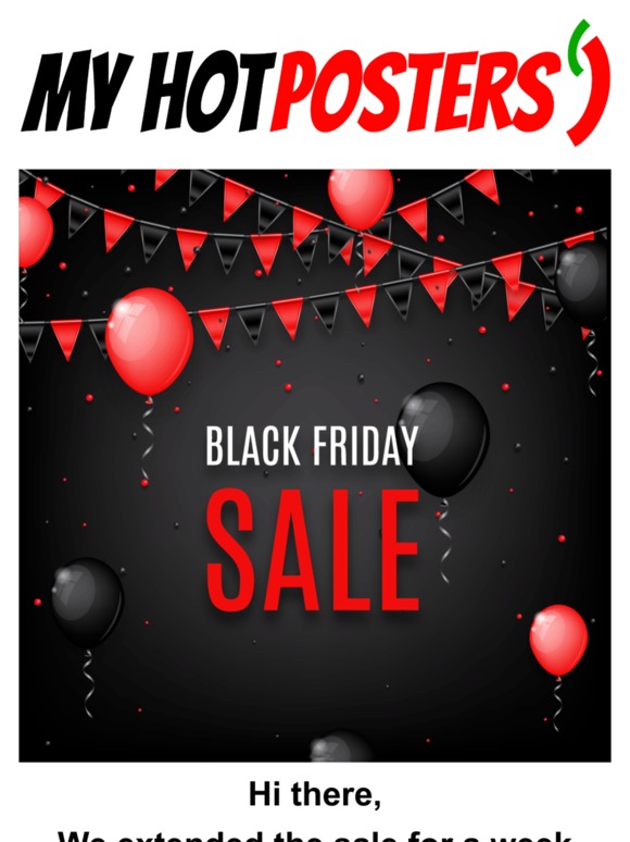 Black Friday sale is not over yet!