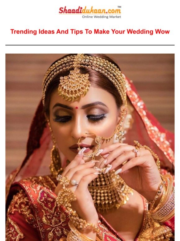 Unique And Trending Bridal Jewellery We Spotted On Real Brides Recently!
