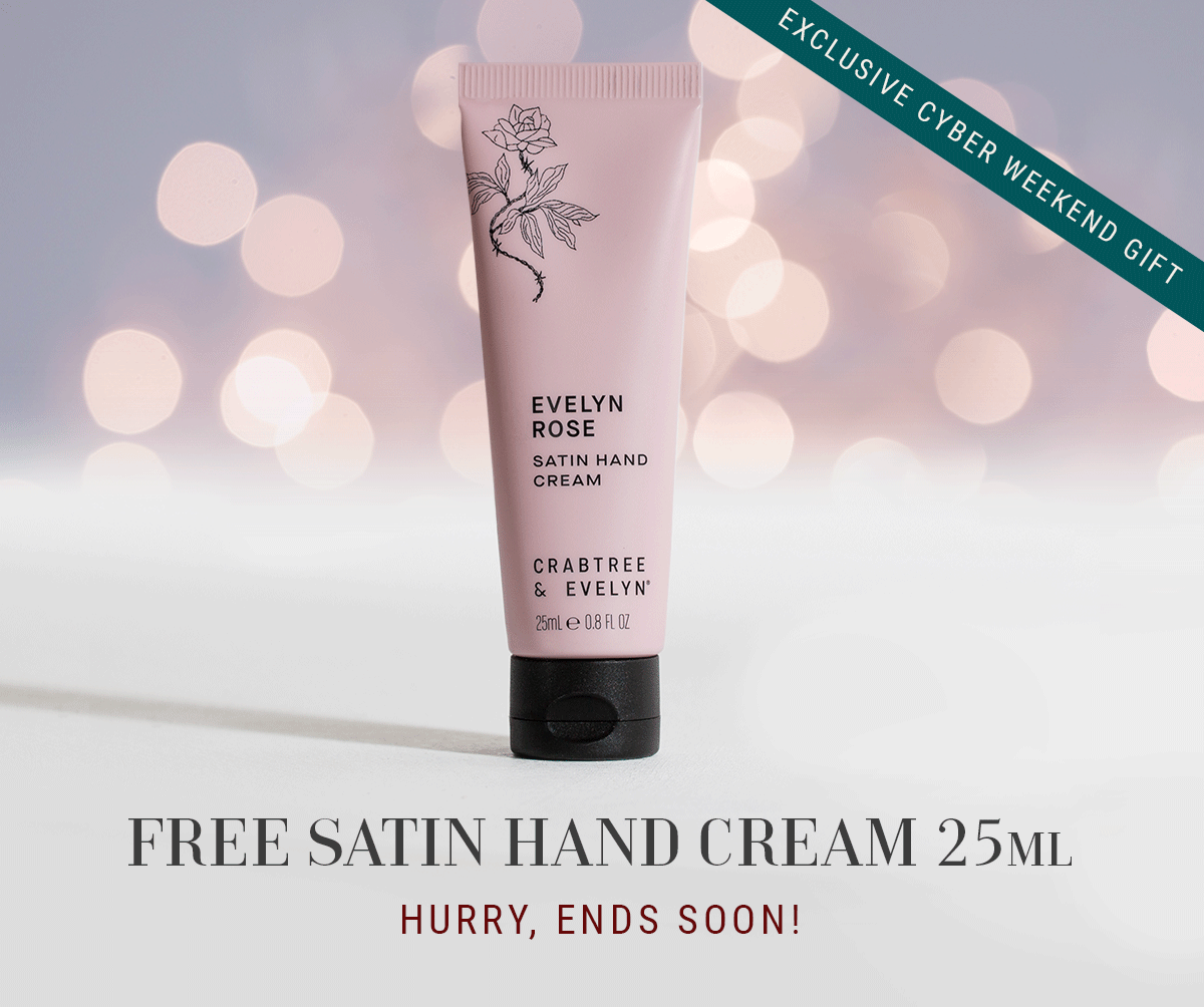 Crabtree & Evelyn Free Satin Hand Cream Black Friday Deals continued