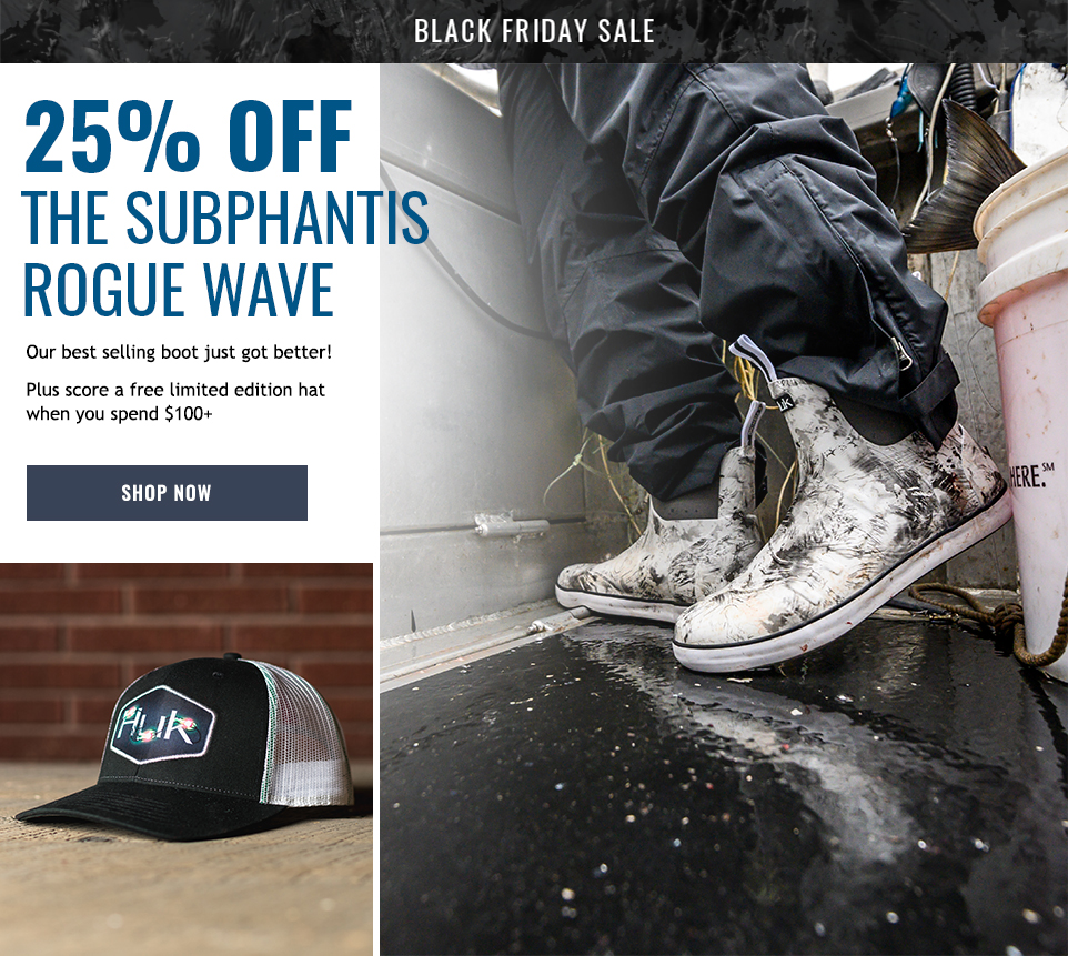 huk rogue wave boots