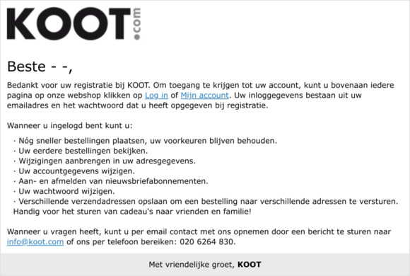 Welkom, --