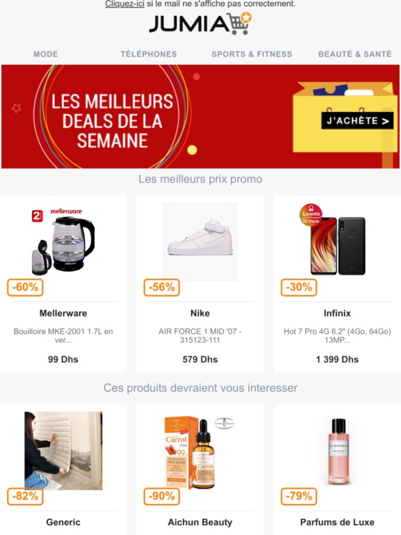 Jumia Maroc 2 Ne manquez pas les promotions de la semaine les voici