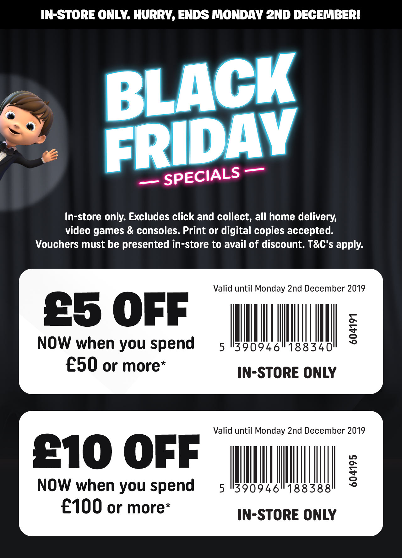 smyths high street vouchers