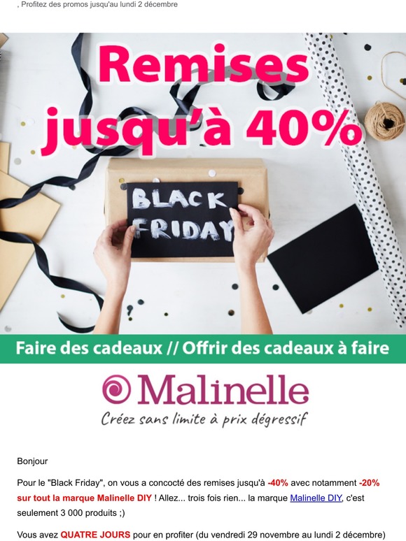 Jusqu'à -40% pendant encore 10 heures