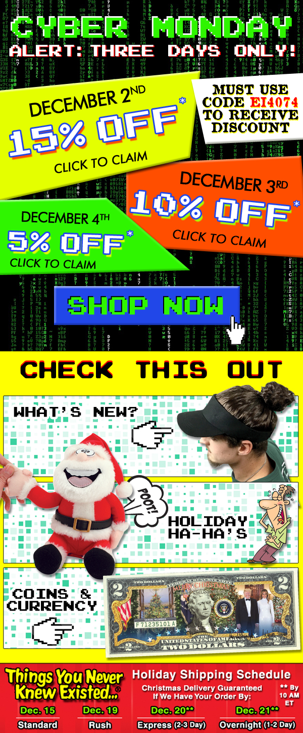 Things You Never Knew Existed Online Catalog Take 15 Off Before The